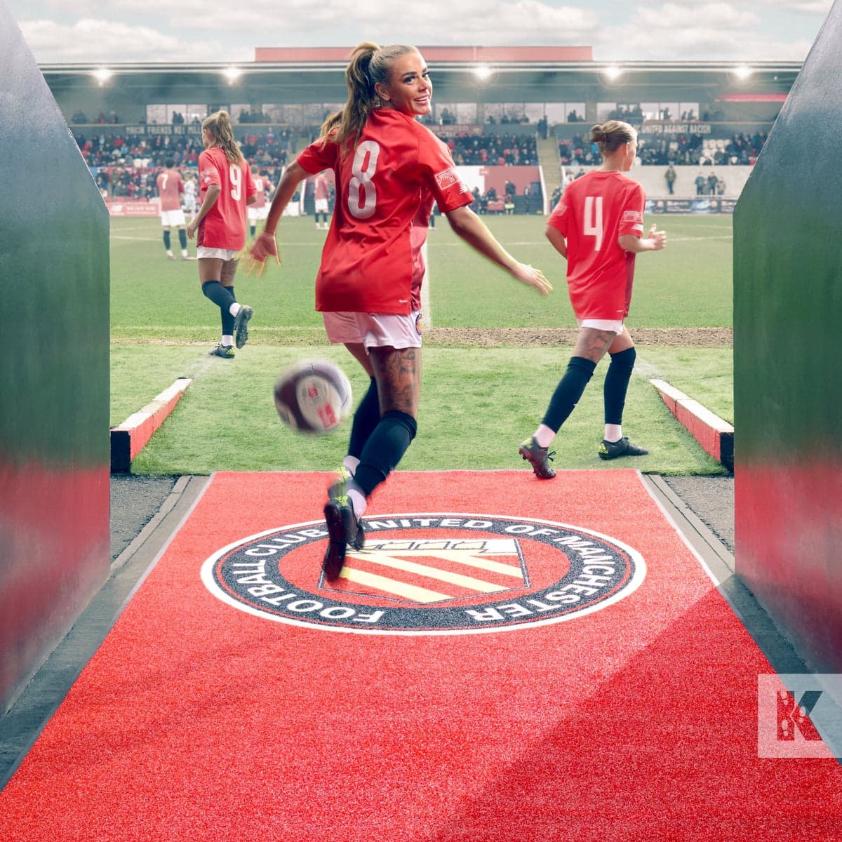 Jet-Print Outdoor u stadionskom tunelu